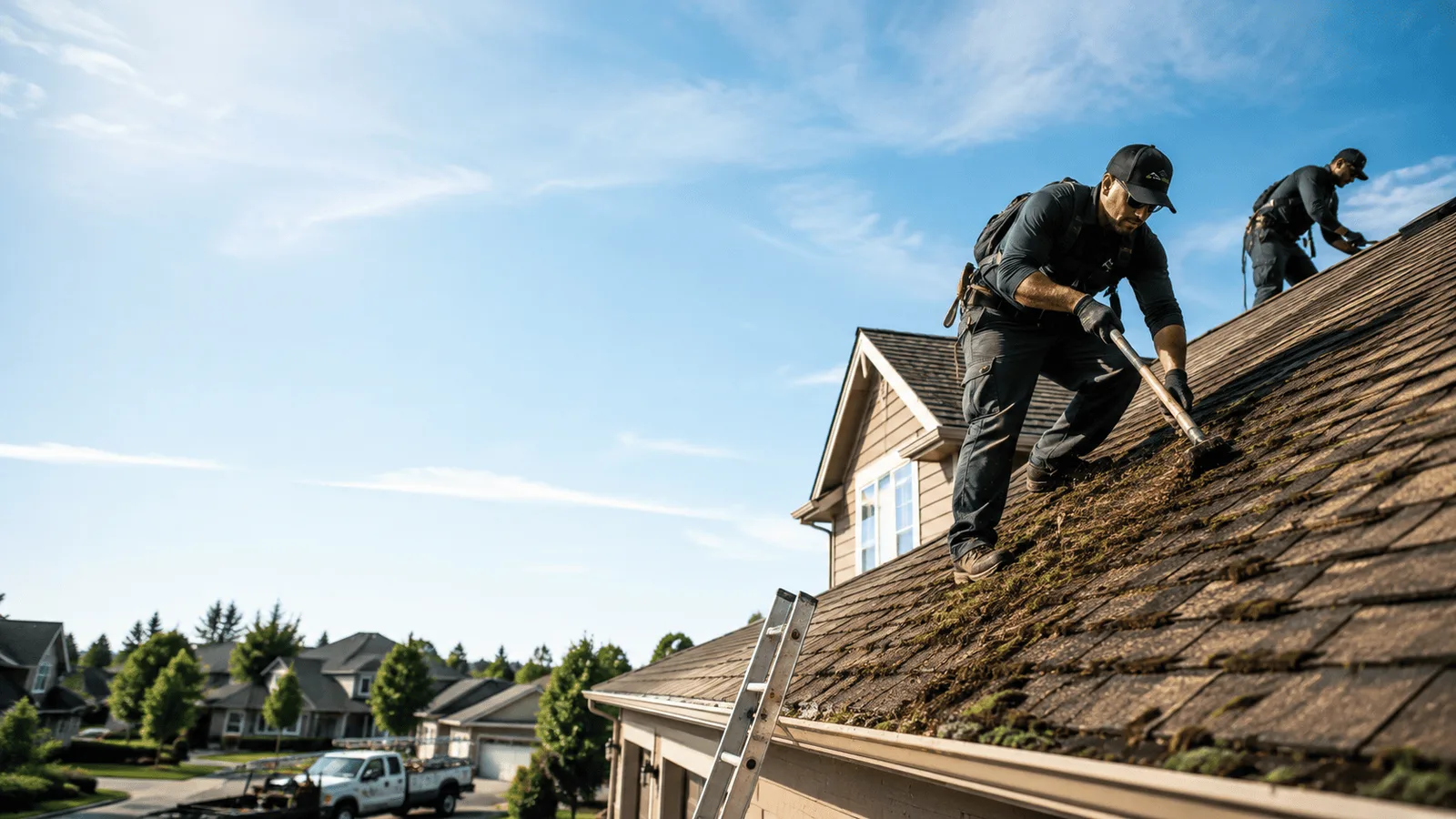 Roof Moss Removal in Cibolo, TX near me